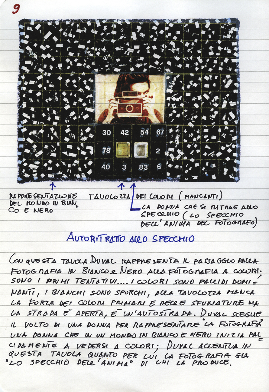 Una delle bellissime tavole autografe di Adriano Eccel predisposte per la preparazione del Codice Duval<br />
(Archivio dell'Autore / AEcceL © / riproduzione vietata)