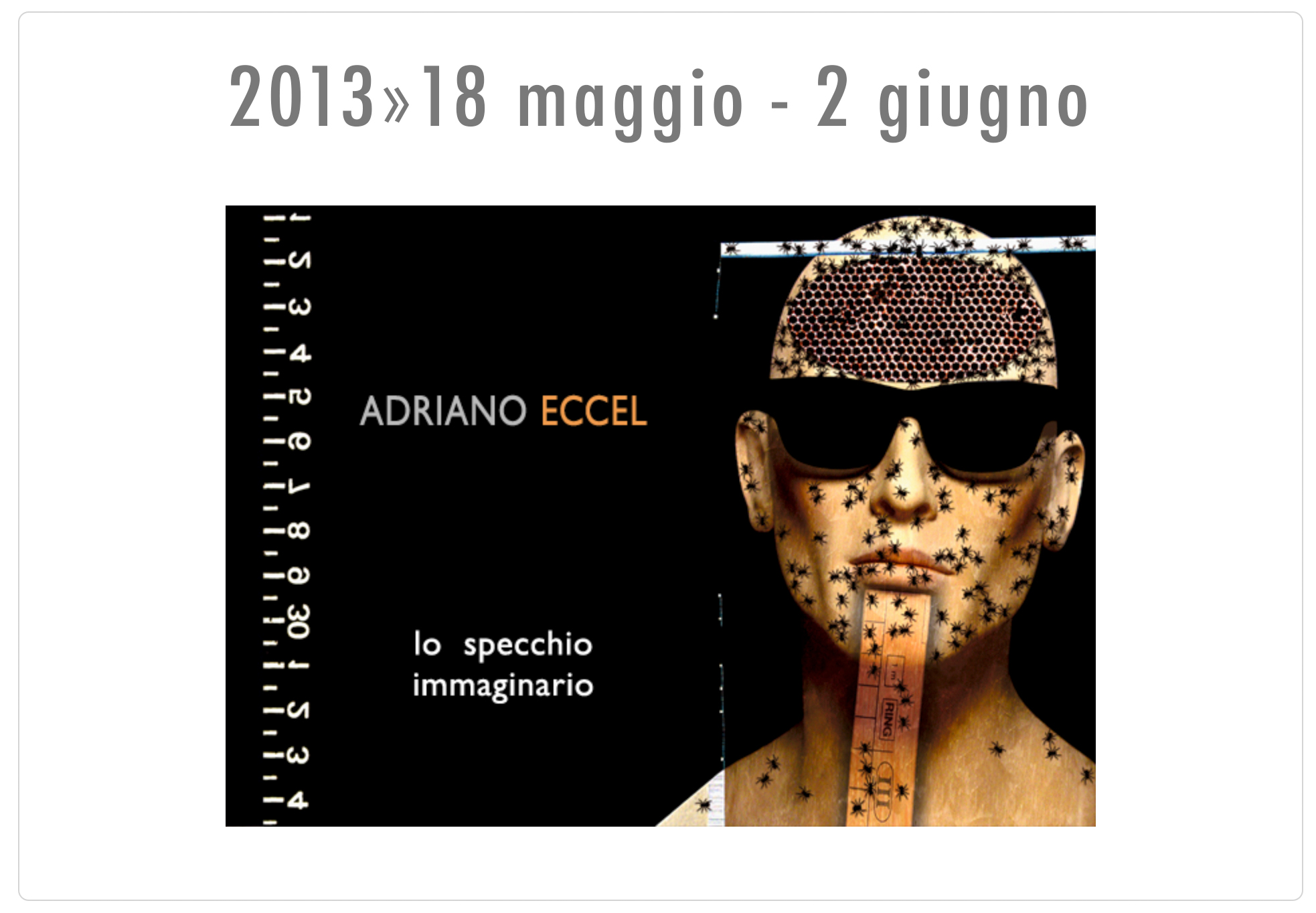 "Lo Specchio Immaginario"<br />
Forte Superiore di Nago (Tn) // 2013 //